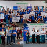 4,000 vasos de leche y una alegre mañana se vivió en el Banco de Alimentos gracias a Eskimo y Tigo Nicaragua