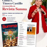 Gilda Tinoco nombrada una de los “Líderes que Inspiran en la Región 2026” por Revista SUMMA