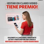 Claro Video y Televida llevan la diversión a otro nivel, con un Nintendo Switch